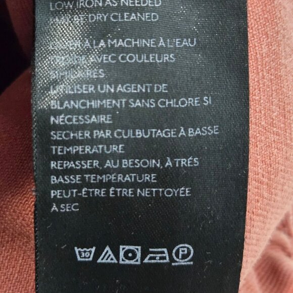 Free People Size S Cotton Platoon Cargo Pants In Red Rust Elastic Waistband - Picture 16 of 16